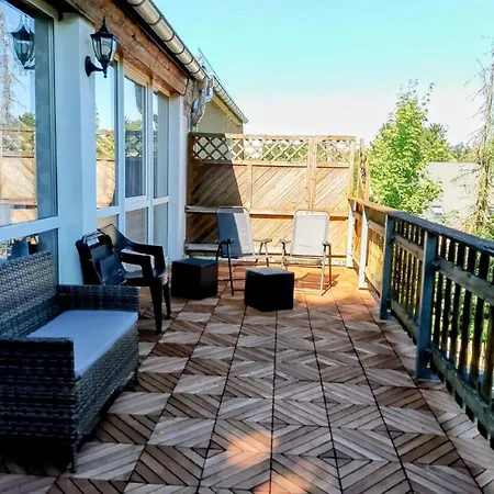 Apartament Naehe Plohn Park - Mit Spielzimmer Und Balkon Sowie Doppelzimmer Mit Eigenem Bad *